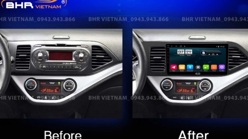 Màn hình DVD Android xe Kia Morning 2011 - 2020 | Oled C2 New